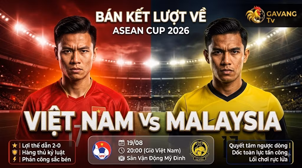 Nhận định Việt Nam vs Malaysia (20h00, 19/8): Bẫy phản công tại Mỹ Đình